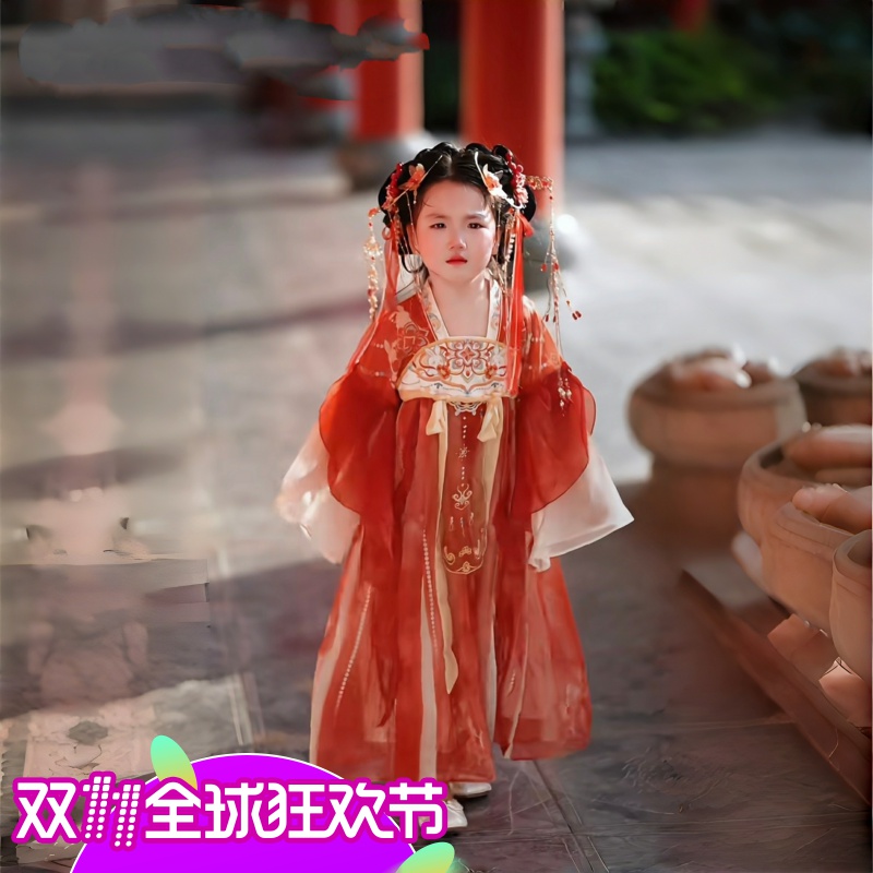 一袭汉服惊艳时光古韵自来