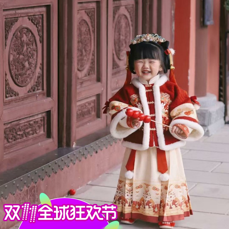 开工【特价】女童汉服新年