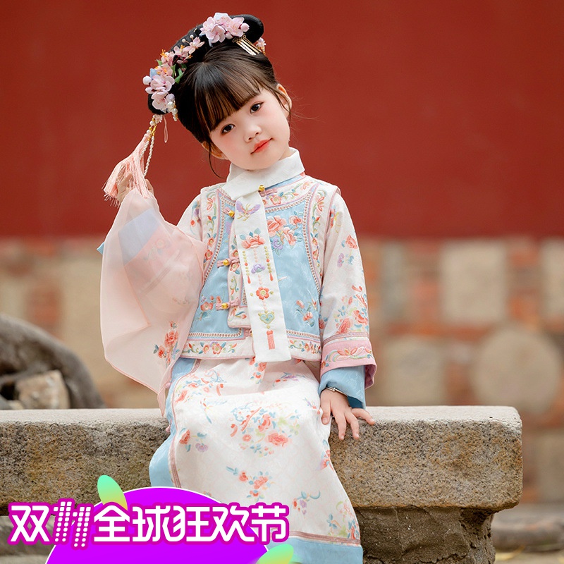 【官推好物】马甲加旗袍两件套