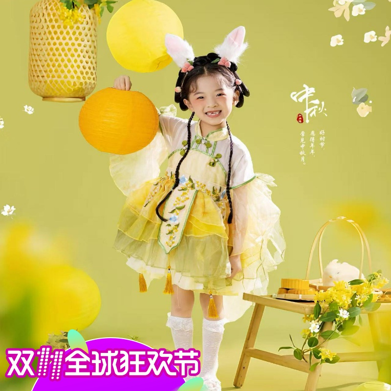 女童小精灵可爱连衣裙仙气灵动