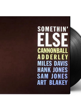 正品爵士名盘 Cannonball Adderley Somethin Else 黑胶LP全新AS