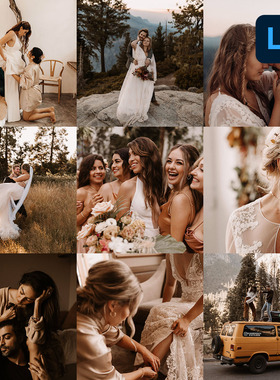 大师级Lightroom预设monique柔和人像奶油g preset自然肤色LR滤镜