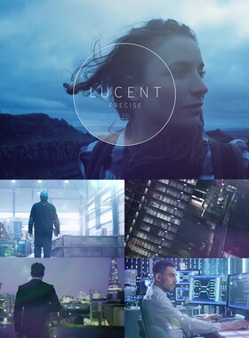 视频素材-110组蓝色逆光镜头光效光晕真实感摄影素材叠加4K动画