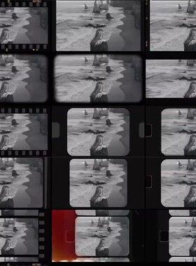 PR预设-50+复古外观老旧电影效果8/16/35mm胶片画框灰尘纹理划痕