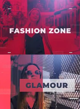 PR模板-Peter McKinnon风格Vlog时尚开场片头视频包装动画模板