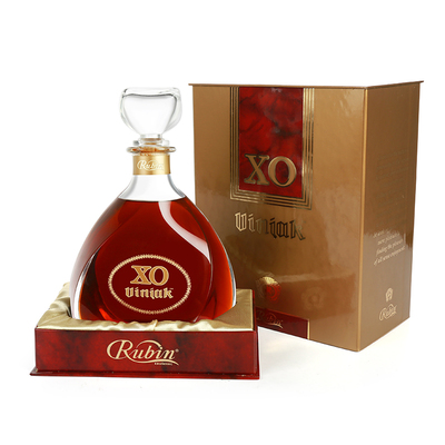 塞尔维亚白兰地  鲁宾 XO  橡木桶20年陈酿 700ml 进口单瓶礼盒装