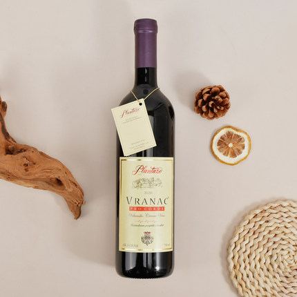 塞尔维亚黑山红酒原瓶进口 维拉纳精选干红葡萄酒VRANAC PRO CODE