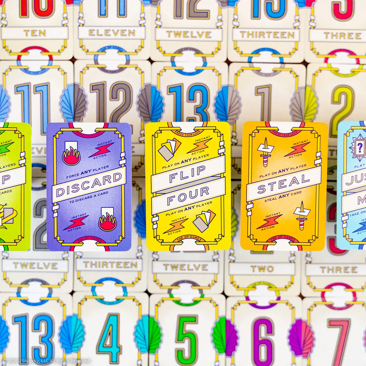 【 Dodo Board Game 】Flip 7: With A Vengeance English version 7 consecutive flip New version thumbnail 3