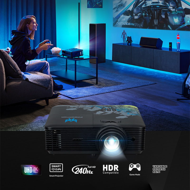 Acer/宏碁 GM712/E8600/X6800/H6543DKi/E600K/P1557ki/E558KI商务会议高亮办公4K家用投影机