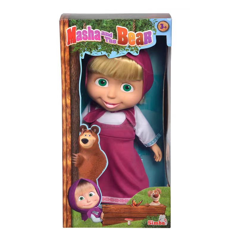 玛莎和熊40厘米大人偶