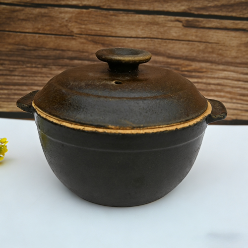 1.5L传统老式土砂锅1-2人家用炖煮煲汤耐高温燃气灶无涂层无釉水