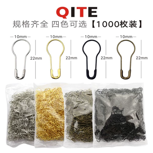 Золотая черная серебряная безопасная булавка