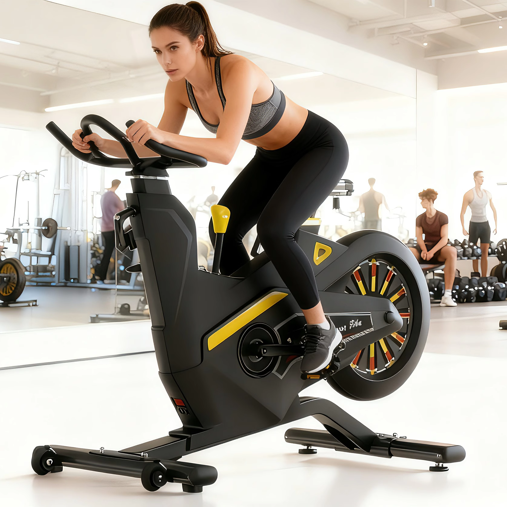 动感单车家用减肥器健身房专用健身单车静音健身器材商用