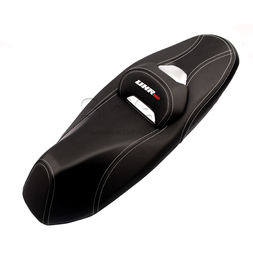 适用豪爵UHR150摩托车坐垫座包总成靠腰防水透气坐垫无损安装