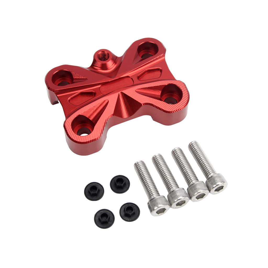 适用本田ADV160车把压码ADV150/350改装龙头手把压块压盖拓展配件