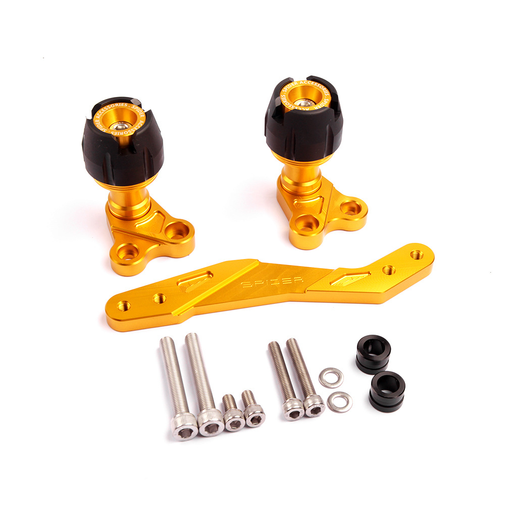 适用雅马哈XMAX300 NMAX155 nvx本田FORZA350排气管防摔球adv160