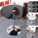 Y禊3钢化玻璃圆桌小户型现代简约飘窗茶几小桌子经济型时尚 餐桌洽