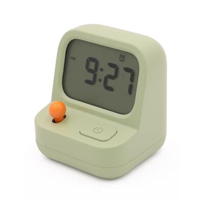 游戏机闹钟厨房提醒器背景光音量调节计时器自律定时器贪睡时钟
