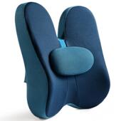 53n办公室护腰椅背靠垫电脑椅子座位腰部支撑垫座椅腰托靠枕腰枕