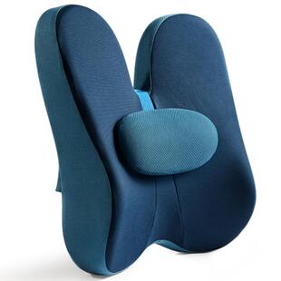 53n办公室护腰椅背靠垫电脑椅子座位腰部支撑垫座椅腰托靠枕腰枕