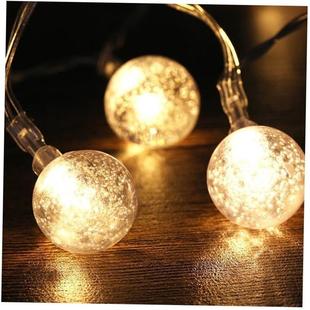 string waterproof fairy power led battery bubble lights ball