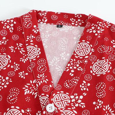 服男浴耳女棉麻2024服洗浴采蒸新款高档桑拿按摩国风汗情侣服头疗