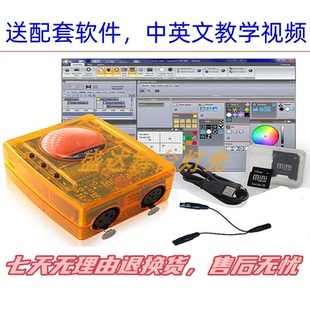 舞台灯光DMX512调光台控制器sunlite2Fc+USB连接电脑调光台Suite2
