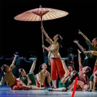 弄堂记忆伞围炉煮茶儿童伞定做各种尺寸吊顶装饰伞古典油纸伞绸布