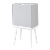 华嘉家用干湿分类双层垃圾桶多功能日式 组合垃圾桶带盖子14L