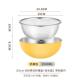 批发洗菜打蛋料理盆子家用厨房拌菜沙拉碗不锈钢304和揉面食品级