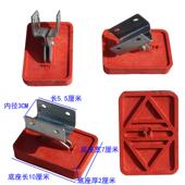 升降梯子活动脚铝合金梯子脚垫防滑加厚活动脚套单梯直梯配件大全