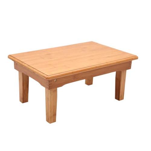 农村炕桌吃饭家用东北炕上大饭桌楠竹可折叠坐地矮桌飘窗炕几方桌