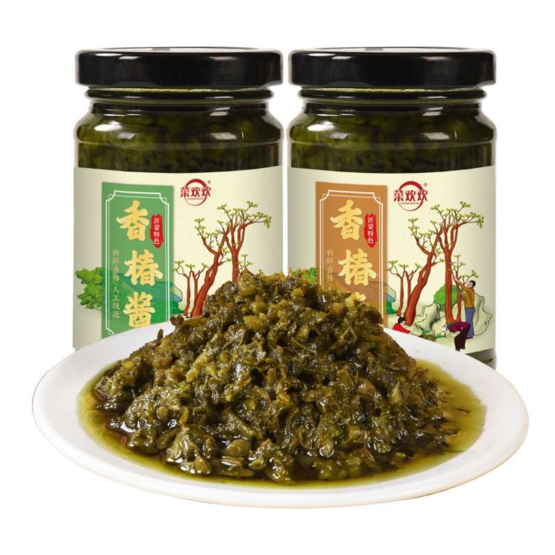 新货2024香椿酱山东沂蒙山特产新鲜红油嫩芽拌饭拌面下饭菜官方旗