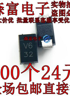 全新原装 D1F60 SMA DO-214AC 1A 600V 丝印：V6 贴片整流二极管