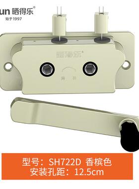 4u8k晾衣架升降配件通用双杆器动滑轮手摇手柄阳台衣架把