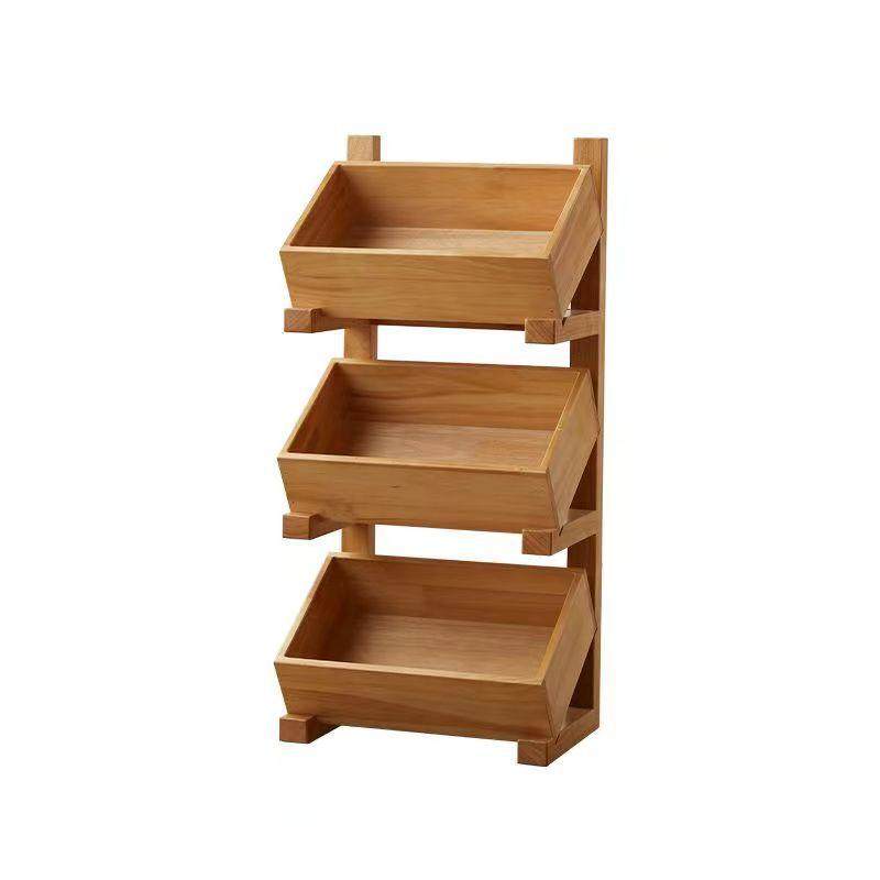实木多层置物架多用途移动可蔬菜水果展示收纳筐简易零食收纳架,商业/办公家具,置物架/陈列架/储物架/展示架,淘宝优惠券,粉丝福利购,淘宝优惠卷