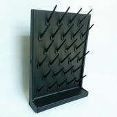 pp滴水架实验室沥水架pp单面支27试管架滴水架实验台配套架子55位