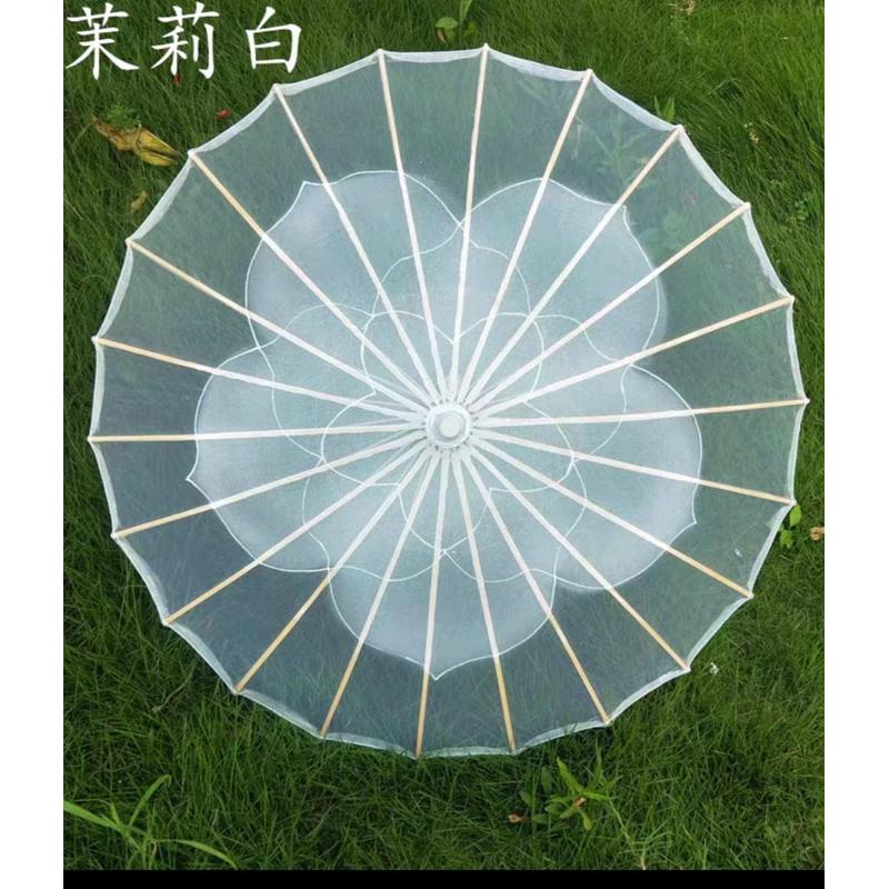 #包邮茉莉花开舞蹈伞茉莉情怀演出伞古典舞表演道具工艺伞