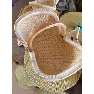 q683收纳簸箕手工编织筐鸡蛋篮子笸箩垸子筐结婚农家乐馒