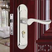 密西格不锈钢精抛室内锁木门锁卧室房间锁具静音房门锁拉丝家用50