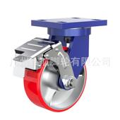 超重型脚轮4寸6寸万向轮脚轮重型载重1吨轮子铁芯聚氨酯推车轮子