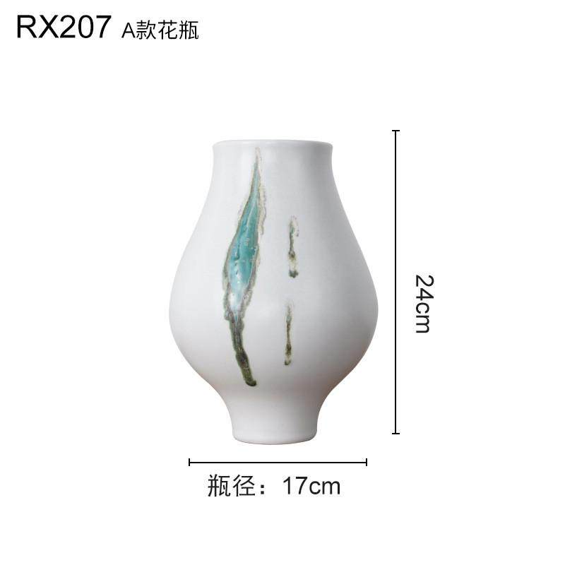 工厂代发景德镇新中式禅意轻奢陶瓷花瓶摆件客厅电视柜玄关装饰品,家居饰品,装饰摆件,淘宝优惠券,粉丝福利购,淘宝优惠卷