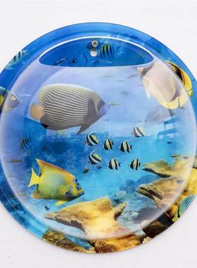 创意水养器皿透明壁挂水培花盆悬挂花瓶挂壁绿萝圆形挂墙植物居家