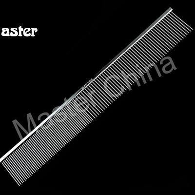 Master 专业宠物排梳 MR225M H挑毛猫狗梳子 8.5英寸直排梳钢琴梳