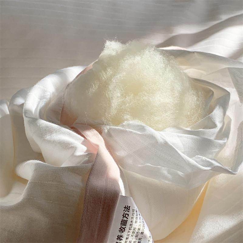 大豆羽丝纤维夏被 单双人全棉提花被面加厚冬被四季春秋白被子2米,床上用品,化纤被,淘宝优惠券,粉丝福利购,淘宝优惠卷