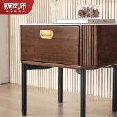 铜匠师新中式 抽屉门隐形把手 黄铜拉手高档轻奢橱衣柜榻榻米嵌入式