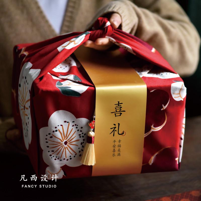高档新婚礼物送新娘新人闺蜜乔迁新居结婚礼品木质餐具茶壶礼盒装