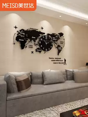 Wall clock living room home fashion hanging watch modern light luxury personality creative clock Net red atmospheric simple hanging wall