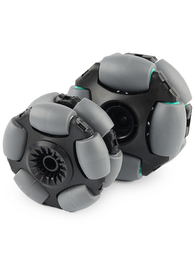 70mm全向轮 85mm福来轮塑料万向轮 omni Robot ROS平台全向运动