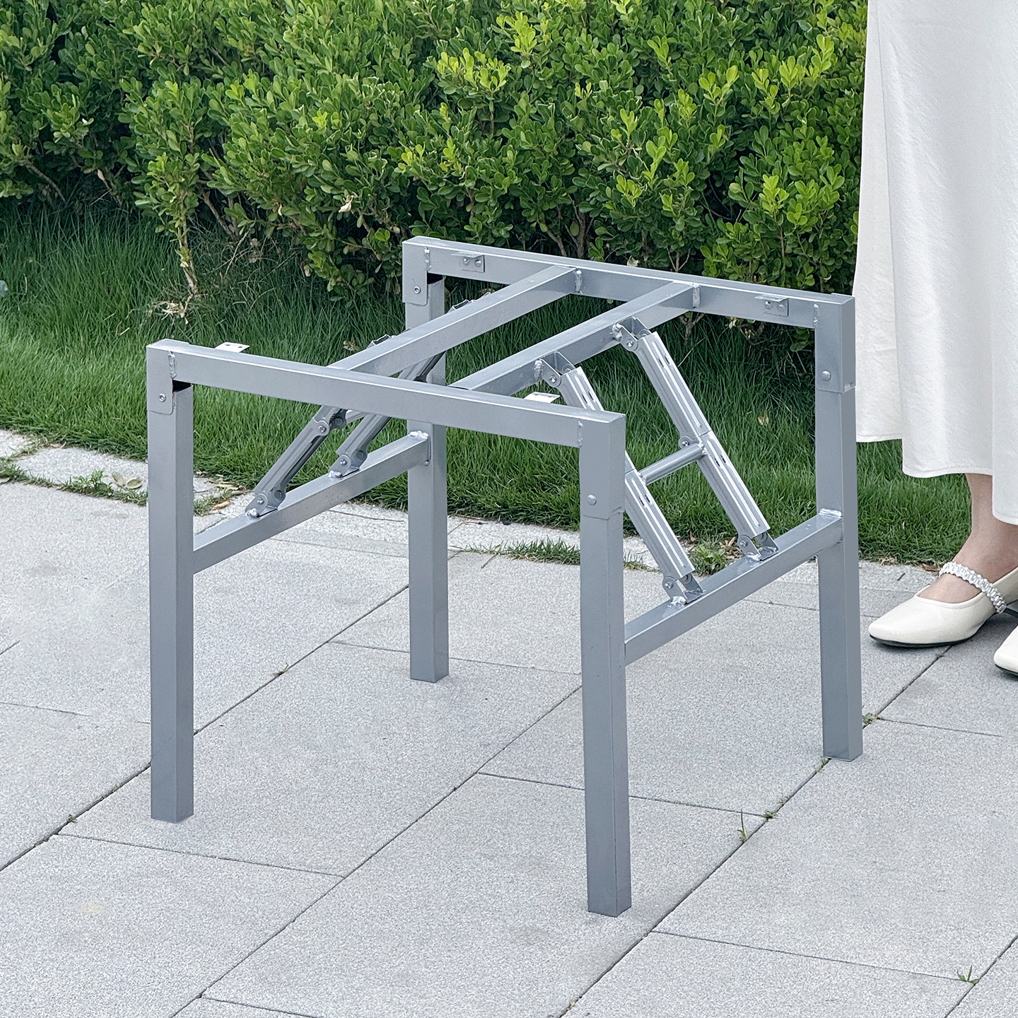 柔通桌腿支架折叠收纳省空间